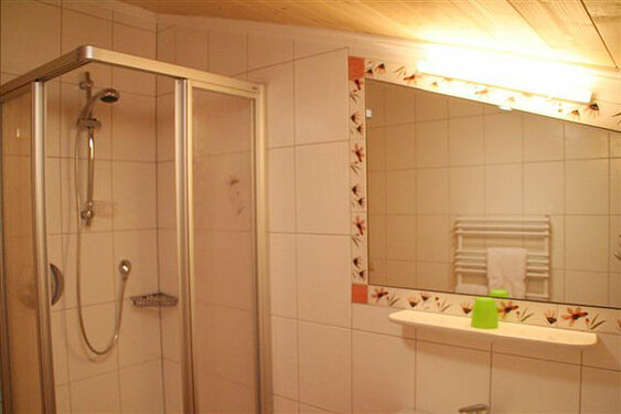 Bad im Panorama Hotel Burgeck