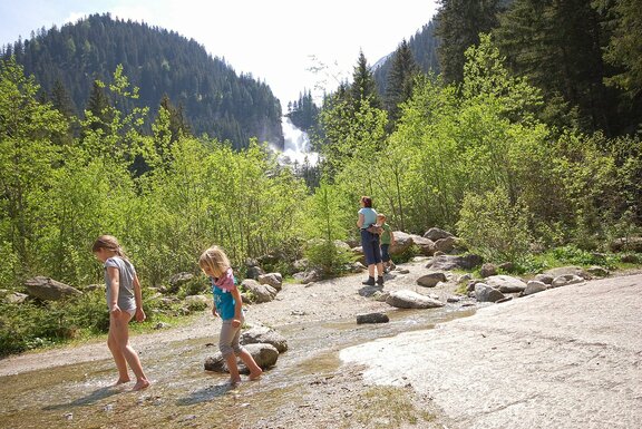 Upper Krimml Waterfall and Schönangerlboden