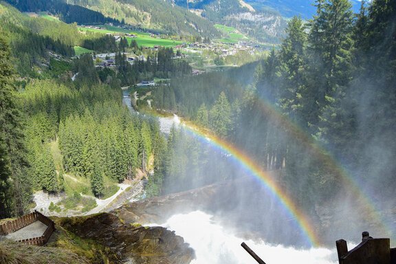 Sendtner Kanzel am unteren Krimmler Wasserfall