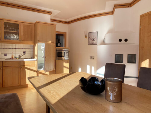 Essbereich, Ferienwohnungen Landhaus Rosengartl