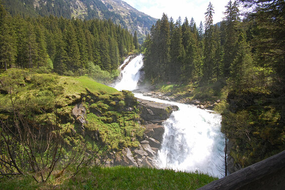 Mittlerer Krimmler Wasserfall mit Schönangerl