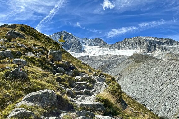 Weg zur Zittauer Hütte