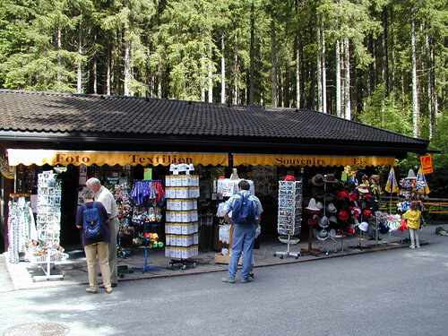 Souvenirladen am Krimmler Wasserfall